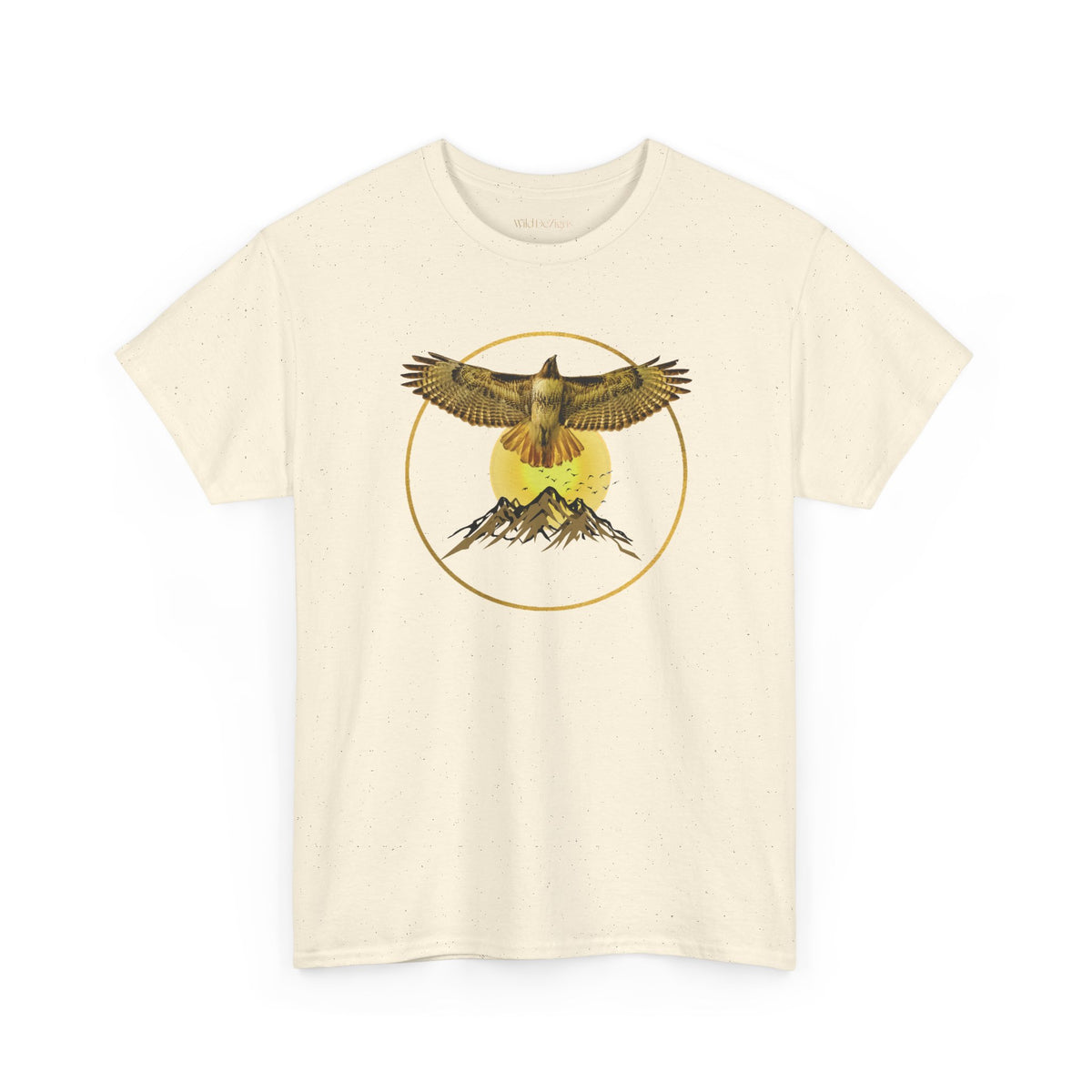 Flying Red-tailed Hawk T-shirt