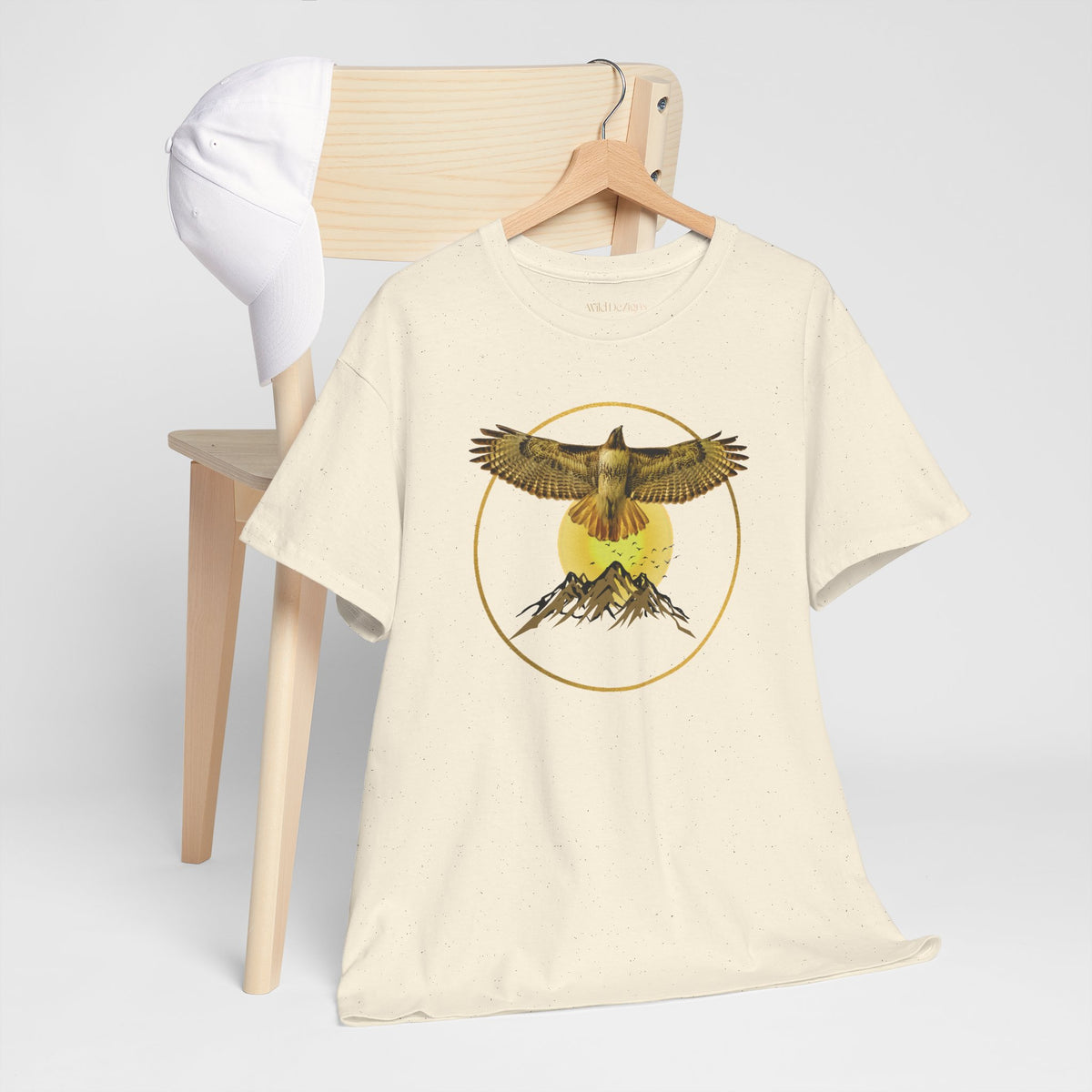 Flying Red-tailed Hawk T-shirt