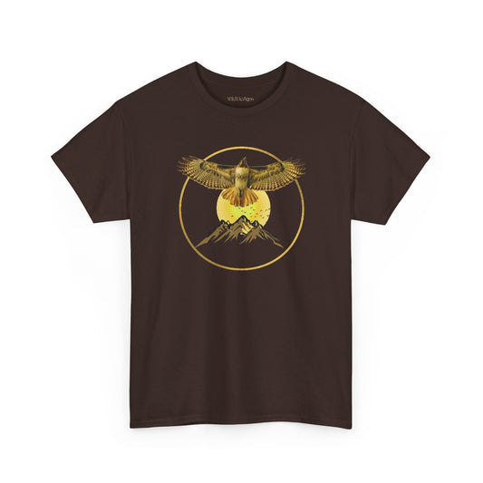 Flying Red-tailed Hawk T-shirt