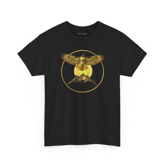 Flying Red-tailed Hawk T-shirt